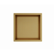 Inbouwnis 30x30x10cm Goud TWEEDEKANS OUT12983