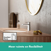 Hansgrohe Vernis wastafelkraan 108 met waste chroom SW651378
