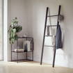 Umbra Leana handdoekladder 51x152x4cm Hout Zwart SW539645