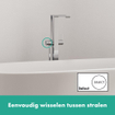 Hansgrohe Tecturis badkraan vrijstaand chroom SW918604