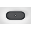 Arcqua Case waskom ovaal 60x26cm mat antraciet SW767309