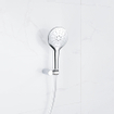 Fortifura Calvi Handdouche - ø12cm - rond - 3 standen - chroom SW496814