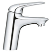 GROHE Wave New waterbesparende wastafelkraan M size ES met push open garnituur chroom SW87119