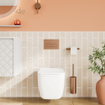 Crosswater Libra Toiletbril - Glanzend Wit SW927891