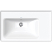 Duravit D-Neo wastafel met wondergliss 80x48x17cm 1 kraangat rechthoek Keramiek Wit SW640407