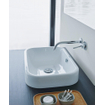 Duravit Happy d.2 opzetwastafel 60x40cm zonder kraangat met overloop wit SW68369