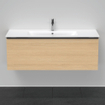 Duravit D-Neo wastafelonderkast 121x44x46.2cm 1 lade Natuur eiken Mat SW641069