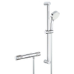 GROHE Grohtherm thermostatische opbouw douchemengkraan met glijstang en handdouche chroom SW679591