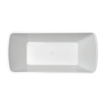 Wiesbaden Larx vrijstaand ligbad 170x78cm acryl glans wit met waste glans wit OUTLETSTORE STORE36460
