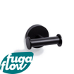 FugaFlow Efficiente Acces Handdoekhaak - dubbel - rond - mat zwart SW1123467