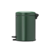 Brabantia NewIcon Pedaalemmer - 5 liter - kunststof binnenemmer - pine green SW538283