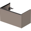 Duravit D-Neo wastafelonderkast 81x44x46.2cm 1 lade Basalt Mat SW640715