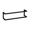 BRAUER handdoekbeugel 60x15x15 met Sahara planchet mat zwart SW419305