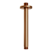 Brauer Copper Edition Regendoucheset inbouw - hoofddouche 30 cm - 2 functies - inclusief inbouwdeel - handdouche Rond 3 standen - PVD - geborsteld koper SW538342