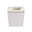 MONDIAZ TURE-DLUX 40cm toiletmeubel Cale. EDEN wastafel Frappe positie midden. Zonder kraangat. SW1102645