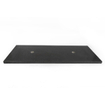 Saniclass Noche Wastafelblad - 120x46cm - 0 kraangaten - 2 sifonuitsparing - basalt gepolijst SW728238
