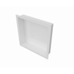 Inbouwnis 30x30x7cm mat wit OUTLETSTORE STORE28122