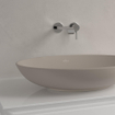 Villeroy & Boch Loop & Friends Opzetwastafel - 62 x 42 x 12 cm - Almond CeramicPlus - zonder overloop SW644133