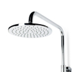 Fortifura Calvi Regendoucheset - thermostatisch - 25cm hoofddouche - staafhanddouche - chroom OUTLETSTORE STORE35434