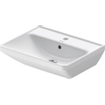 Duravit D-Neo wastafel 55x44x16.5cm 1 kraangat rechthoek Keramiek Wit SW640428