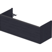 Duravit D-Neo wastafelonderkast 121x44x46.2cm 1 lade Eiken (zwart) Mat SW640731