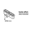 Riho sifon/afvoer tbv Isola douchevloer SW420460