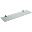 Wiesbaden Ida planchet 52x14cm glas met bevestiging zwart SW110931