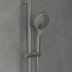 Villeroy & Boch Verve Showers Glijstangset met drie functies voor wandmontage - chroom SW974369