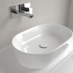 Villeroy & Boch Architectura waskom 60x40x15.5cm Ovaal met overloopgat Wit Alpin glans Ceramic SW762340