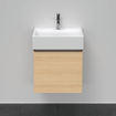 Duravit D-Neo wastafelonderkast 48.4x44x44.2cm 1 lade Natuur eiken Mat SW640810