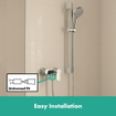Hansgrohe Vernis douchekraan met hendel chroom SW651532