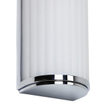 Astro Monza Classic wandlamp 250 exclusief E27 CFL chroom 12.5x8.9x19cm IP44 staal A SW75646