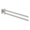 GROHE Start Cube Handdoekhouder - 43.8cm - 2-lids - draaibaar - supersteel SW878168