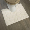 Sealskin Pebbles Toiletmat Katoen 50x60 cm Ivoor SW23179