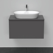 Duravit D-Neo wastafelonderkast 80x45.9x55cm 1 lade Grafiet Mat SW641180