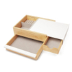 Umbra Stowit opbergbox 26x22x12cm Hout Wit/naturel SW539386