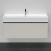 Duravit D-Neo wastafelonderkast 118.4x44x44.2cm 1 lade Betongrijs Mat SW640835