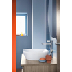 Duravit D-Neo opzetwastafel 60x40x12.5cm zonder kraangat keramiek Wit OUTLET STORE19852