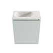 MONDIAZ TURE-DLUX 40cm toiletmeubel Greey. EDEN wastafel Ostra positie links. Zonder kraangat. SW1104927