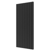 Plieger Cavallino Retto designradiator verticaal dubbel middenaansluiting 1800x754mm 1936W zwart grafiet (black graphite) 7255288