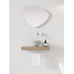 Looox sink collection opzetwastafel small diameter 23cm calacatta SW810173