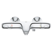 GROHE Grohtherm 1000 Thermostatische badmengkraan hoh 15cm met koppelingen chroom SW656537