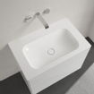 Villeroy & boch Finion meubelwast.80x50 zonder kraangat zonder overloop wit Ceramic+ wit SW209387