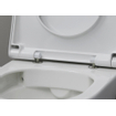 Duravit D-Neo wandtoilet zonder zitting 37x54x40cm Wit Hoogglans SW640385