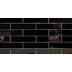 Cifre Ceramica Colonial wandtegel - 7.5x30cm - 8.6mm - Rechthoek - Zwart glans SW359808