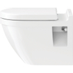 Duravit Starck 3 WC-zitting 43.1x37x4.3cm met softclose met quickrelease Kunststof wit Glanzend 0290272