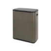 Brabantia Bo Touch Bin Afvalemmer - 60 liter - kunststof binnenemmer - platinum SW1117293