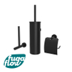 FugaFlow Efficiente Acces Toiletset - driedelig - mat zwart - SW1125824