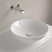Villeroy & Boch Loop & friends opzetwastafel 42cm rond met overloop CeramicPlus wit SW644145