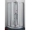 Plieger Class douchecabine 90x90x185cm kwartrond aluminium 4283058